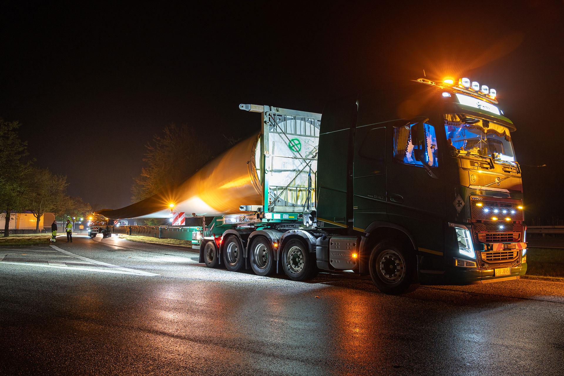 Transport Rotorblatt Ottenbüttel-Westermühlen