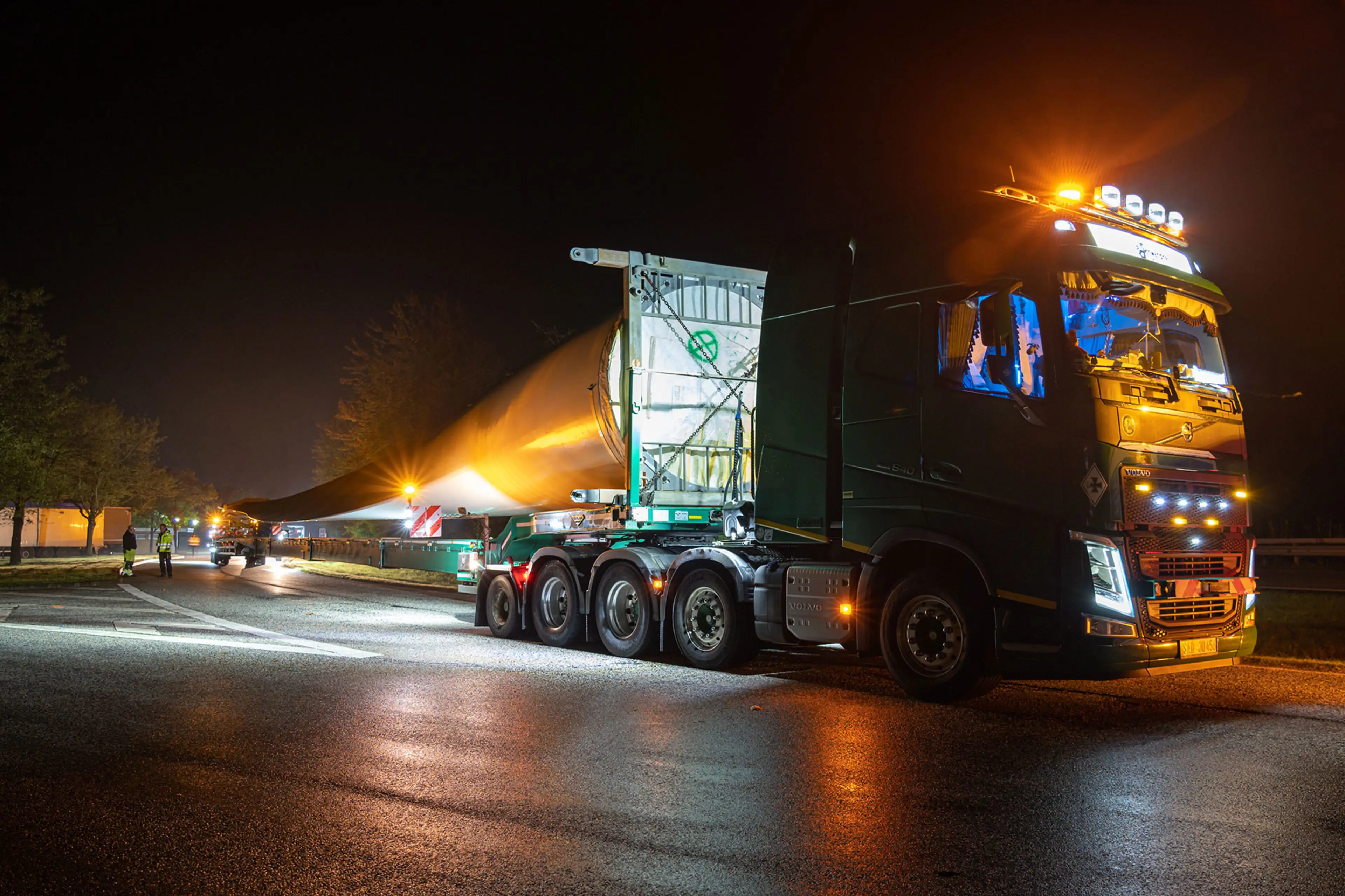Transport Rotorblatt Ottenbüttel-Westermühlen