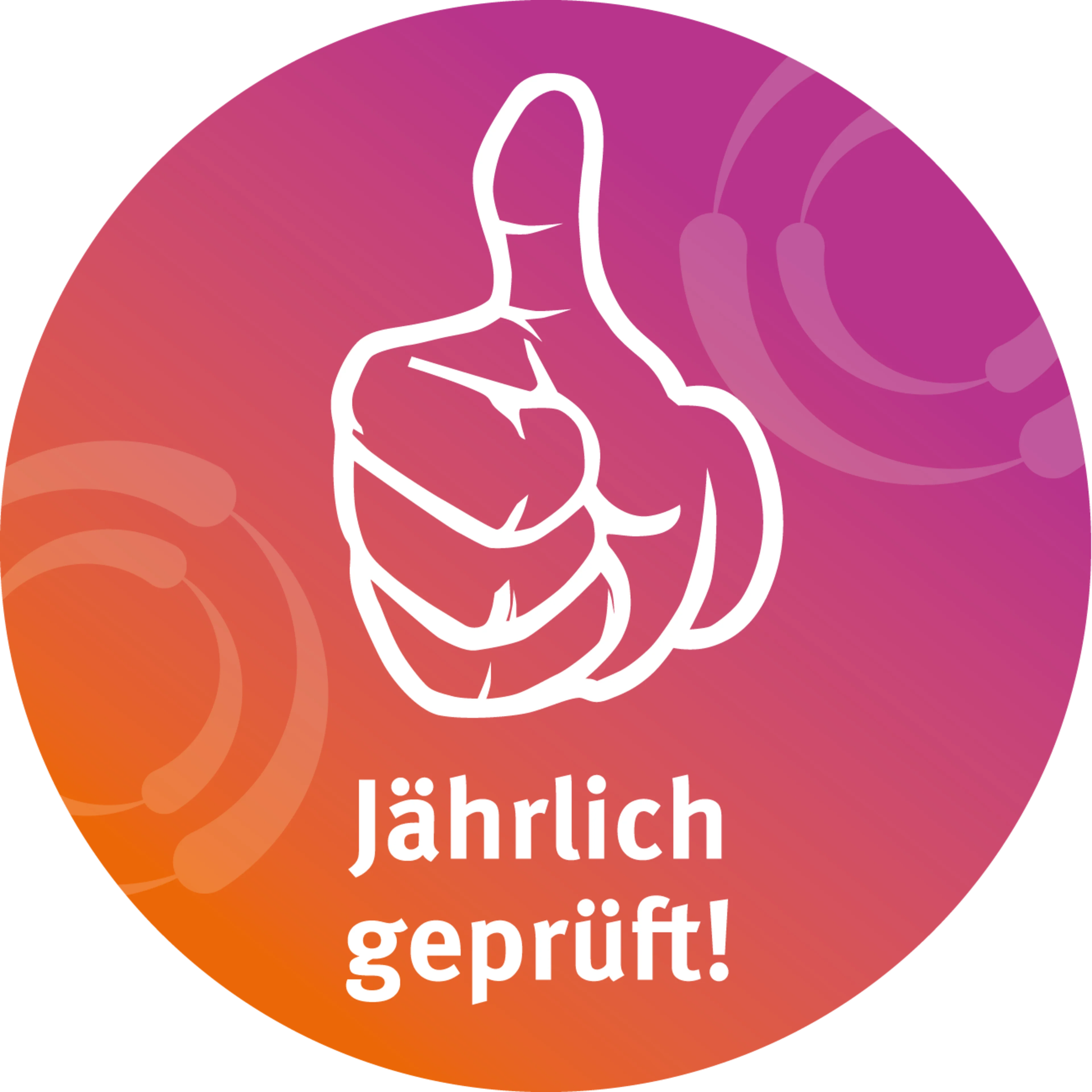 Jährlich geprüft