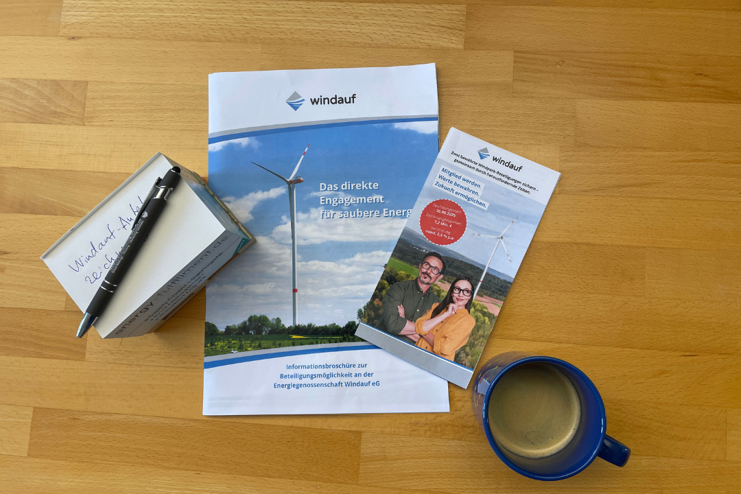 Windauf eG neue Zeichnungsphase