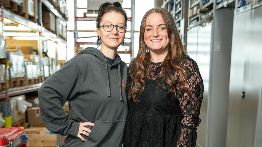 Lageristinnen bei Prokon