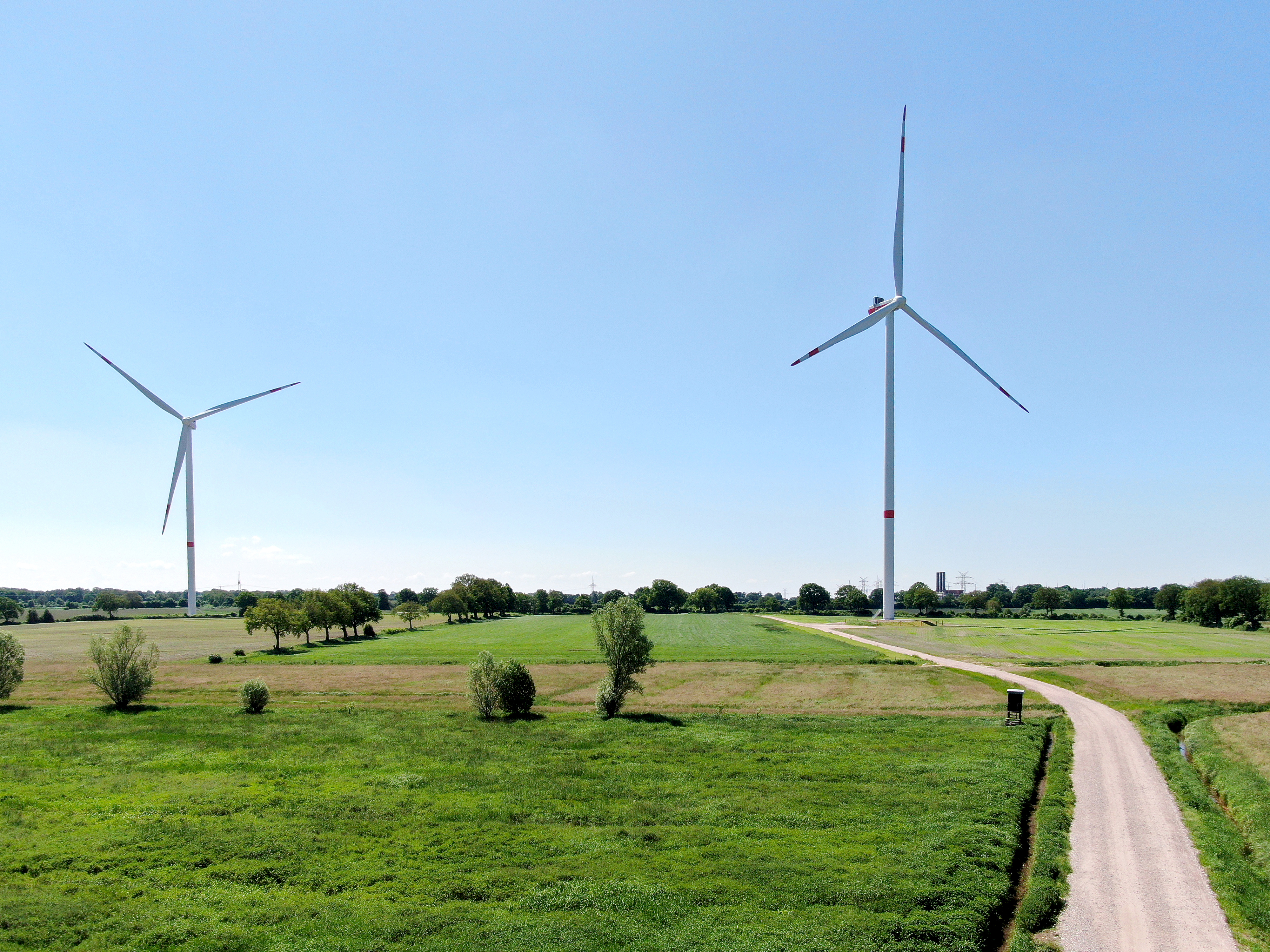 Oldendorf Wind Farm in Operation