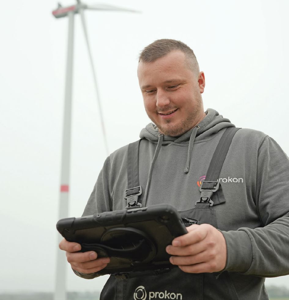 Servicetechniker Finn Thoeming