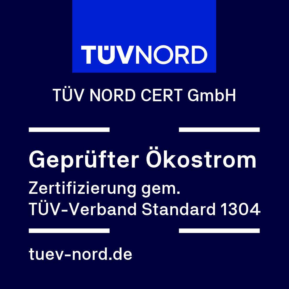 TÜV Nord | certified green electricity