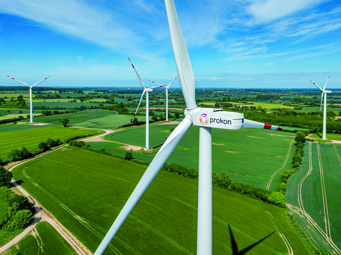 Prokon-Windpark Schönwalde-Altenkrempe