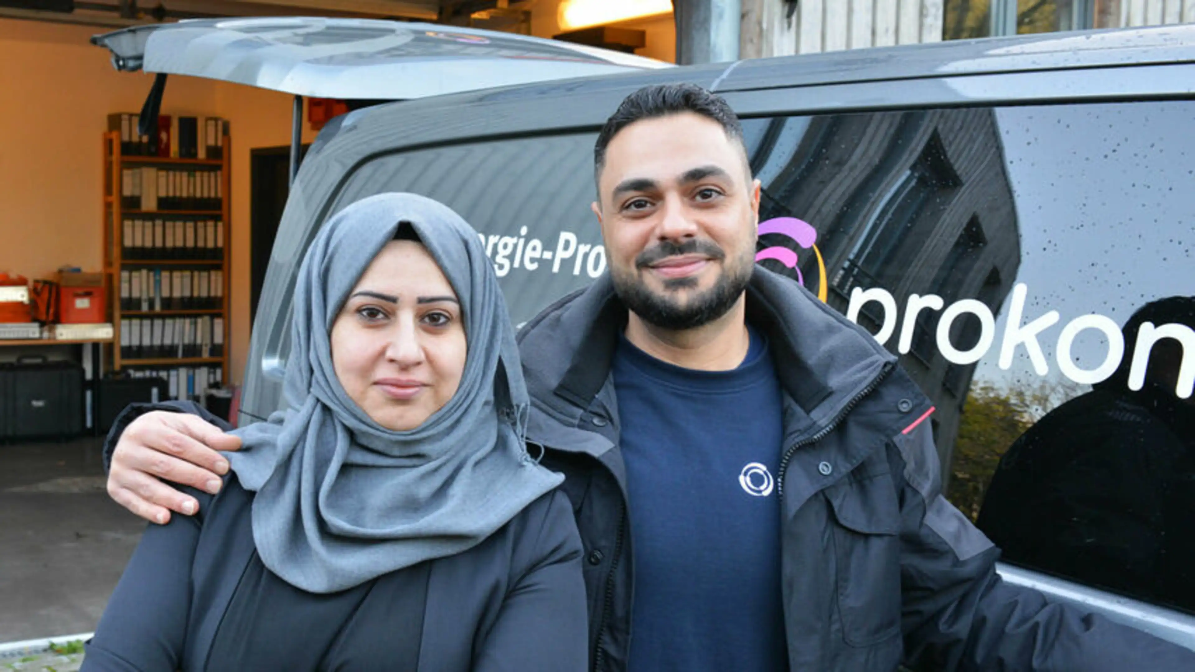 Arwa Nafea und Raad Jaleel