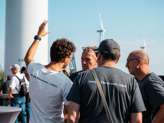 Conversations at the Hakenstedt III Wind Farm Festival 2024