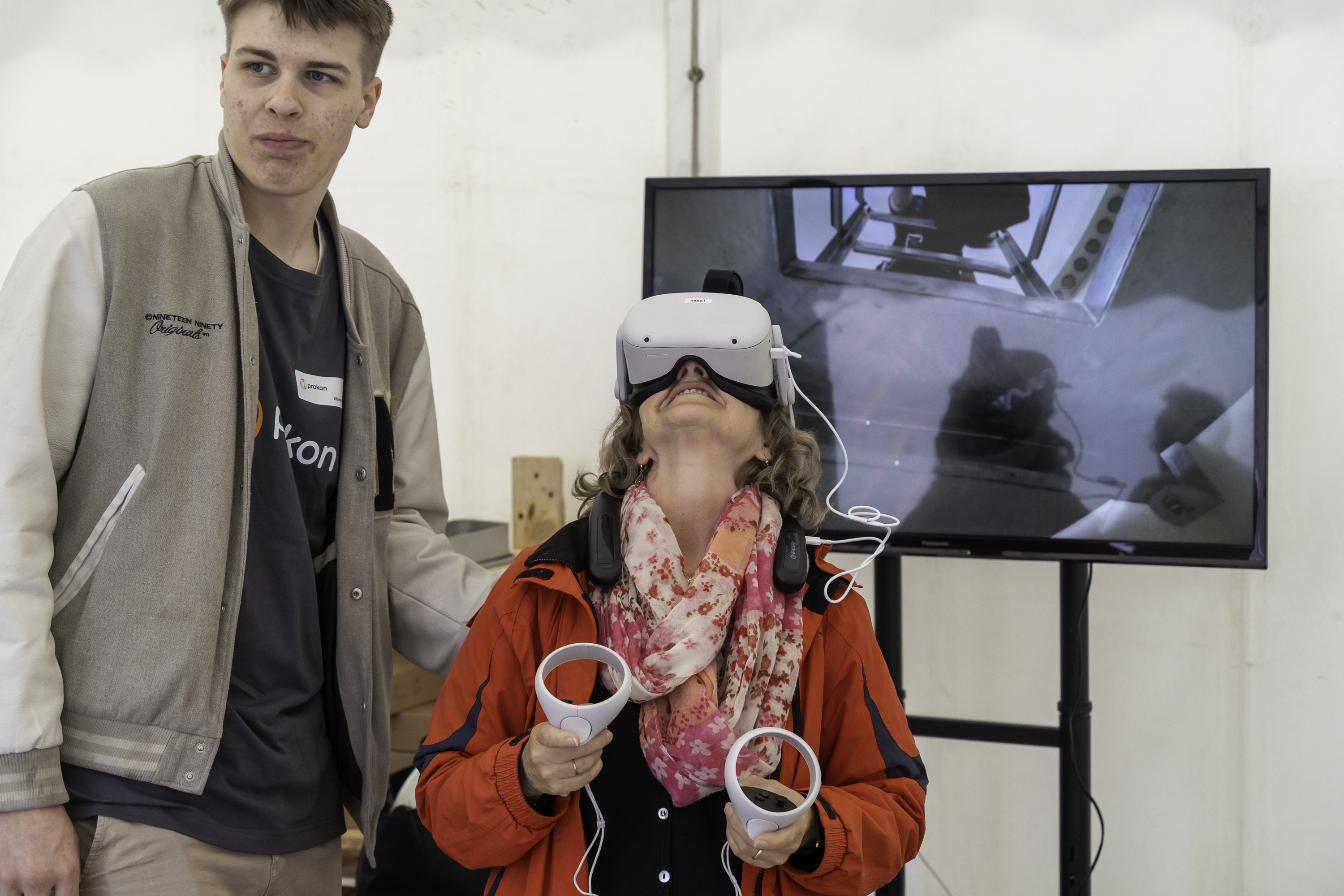 VR Brille Wind & Werte Markt