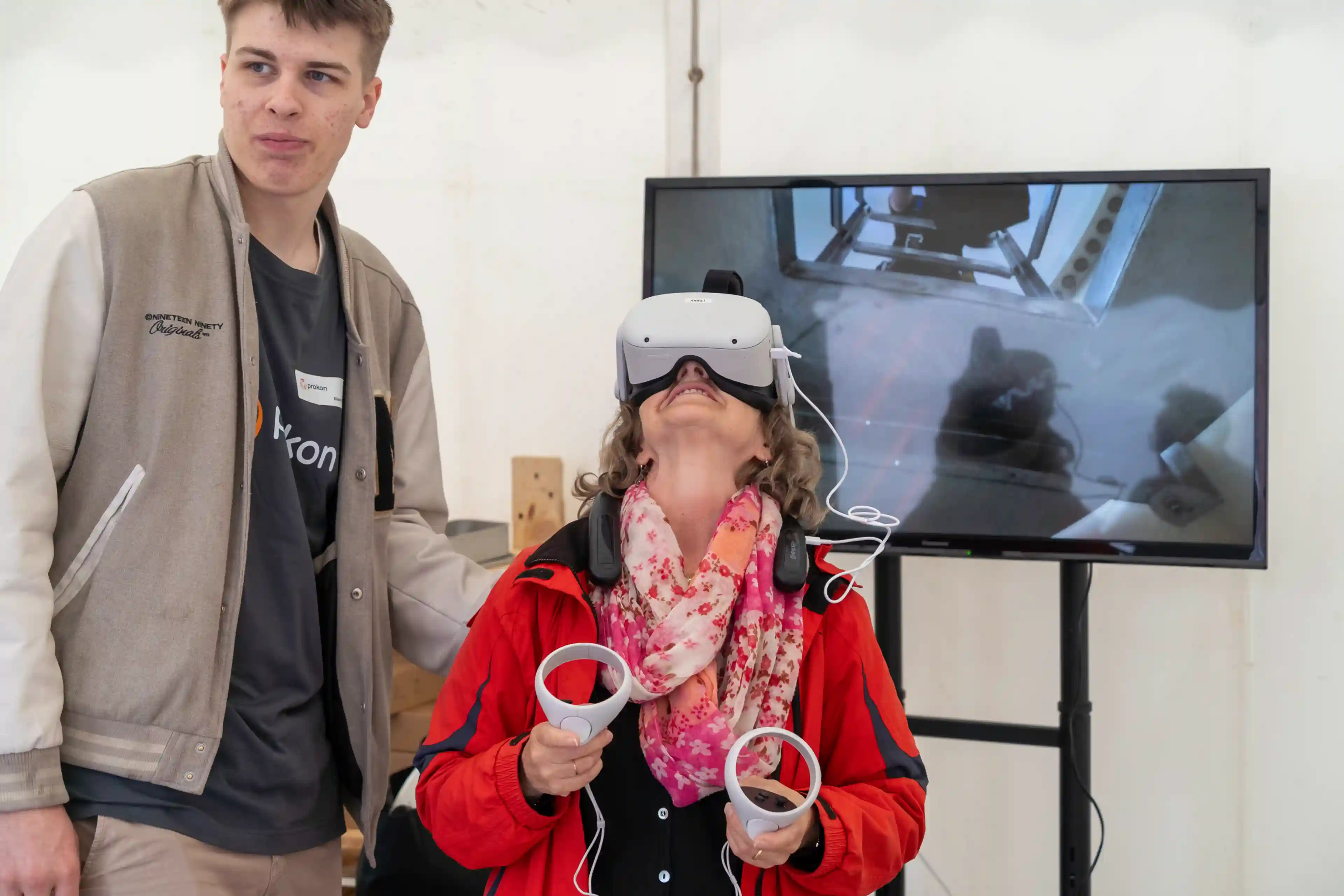 VR Brille Wind & Werte Markt