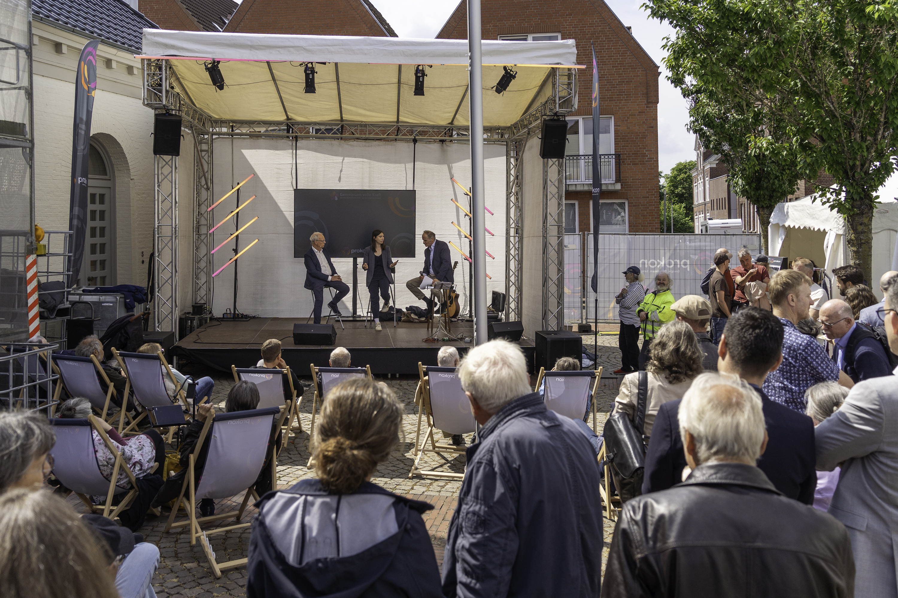 Bühne Wind & Werte Markt