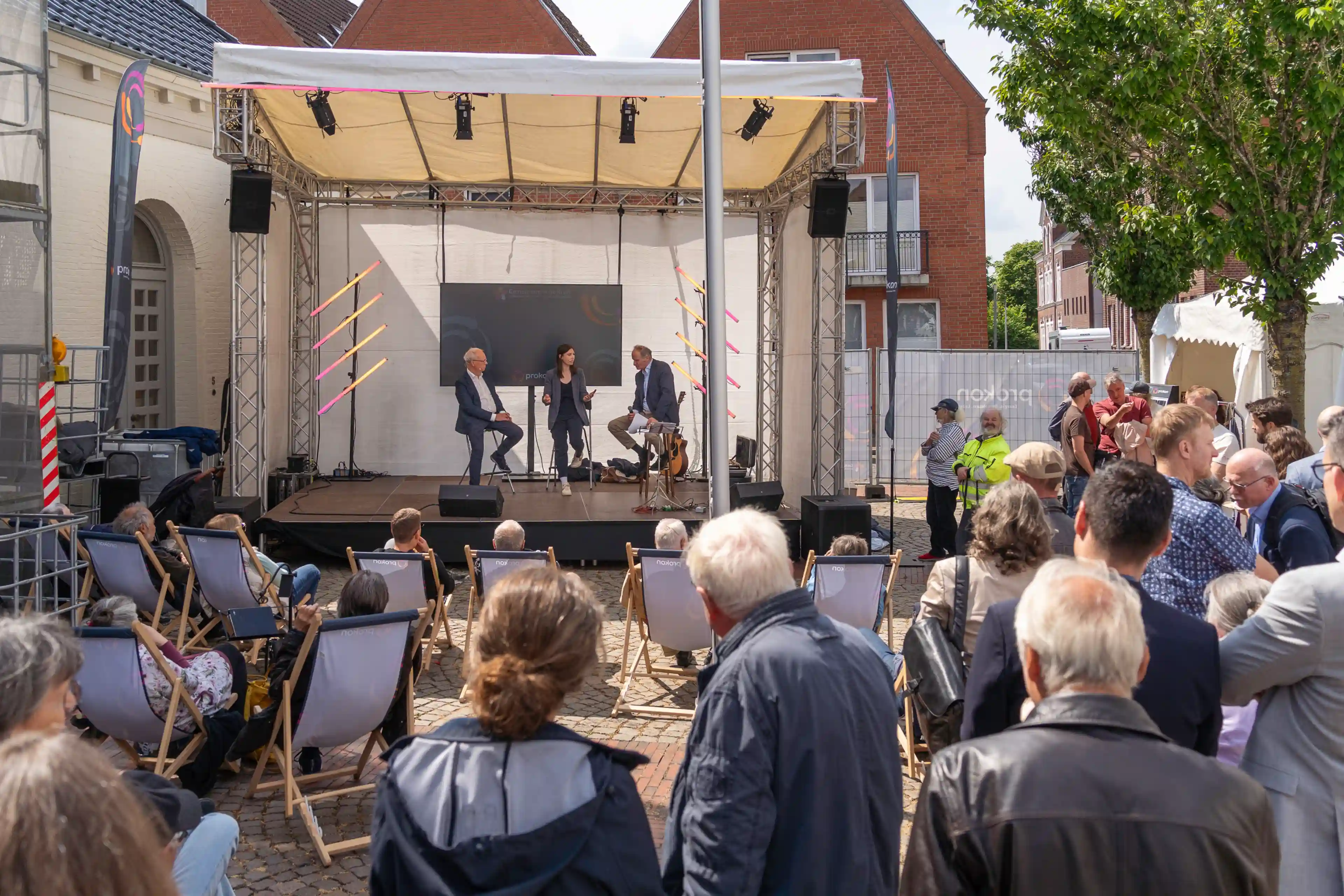 Bühne Wind & Werte Markt