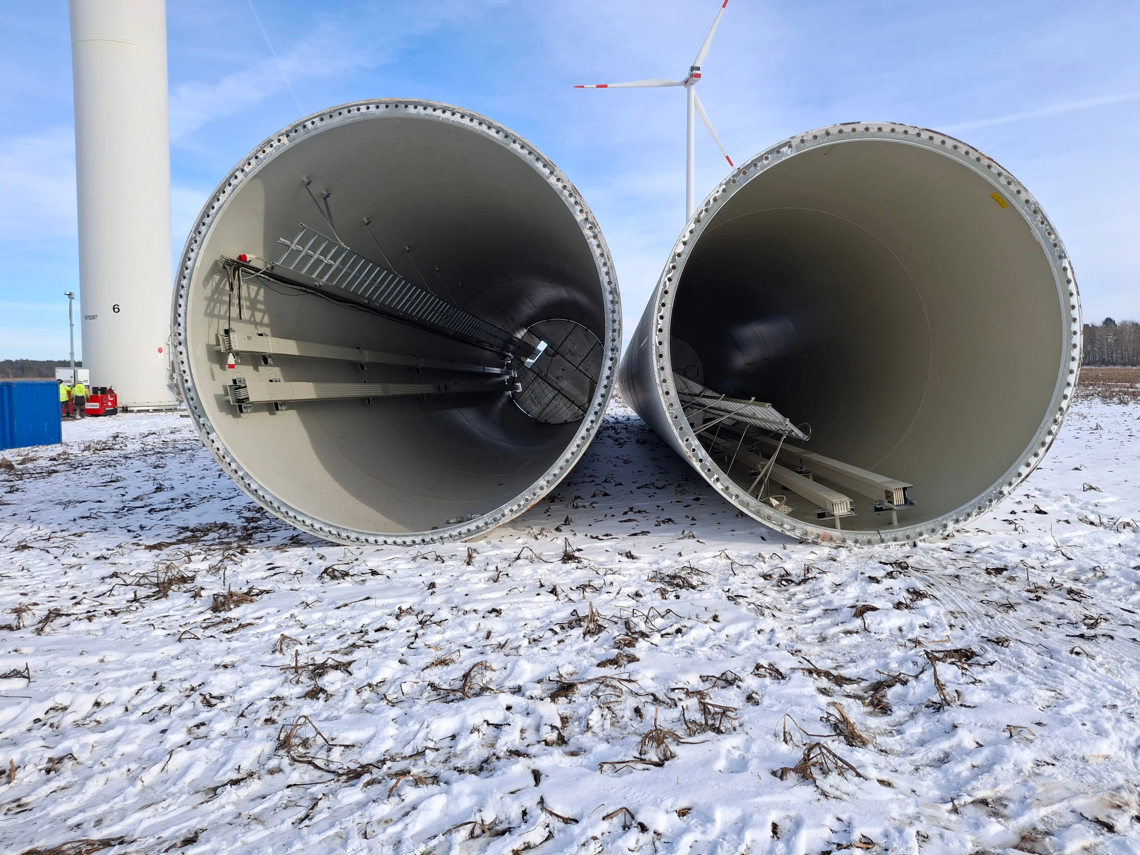 Rückbau Fleetmark Türme