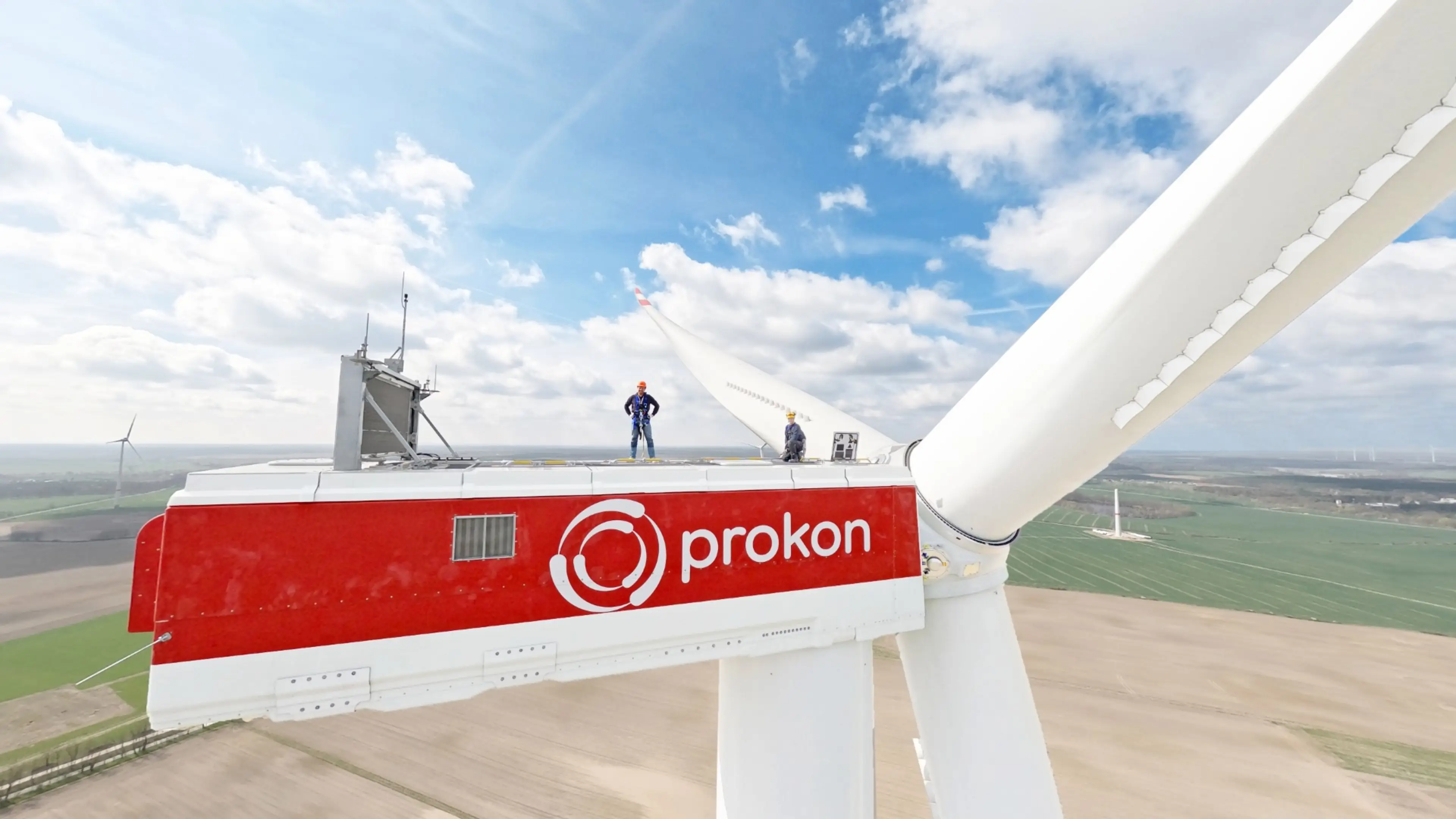Anlage im Windpark Friedersdorf