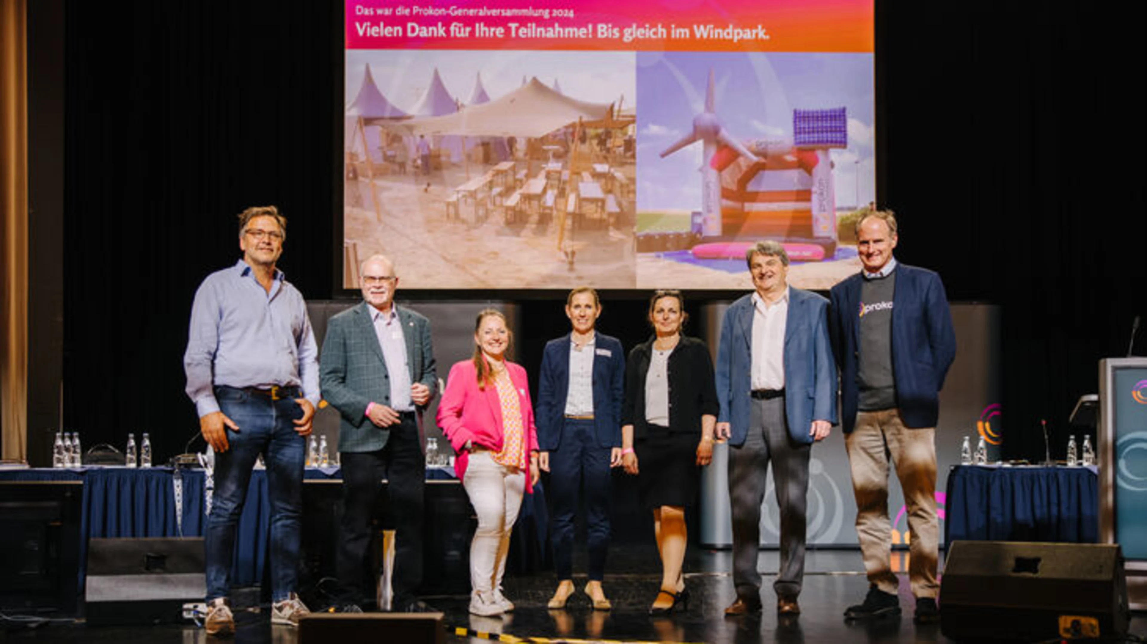 Executive Board and Supervisory Board of Prokon eG at the General Assembly 2024