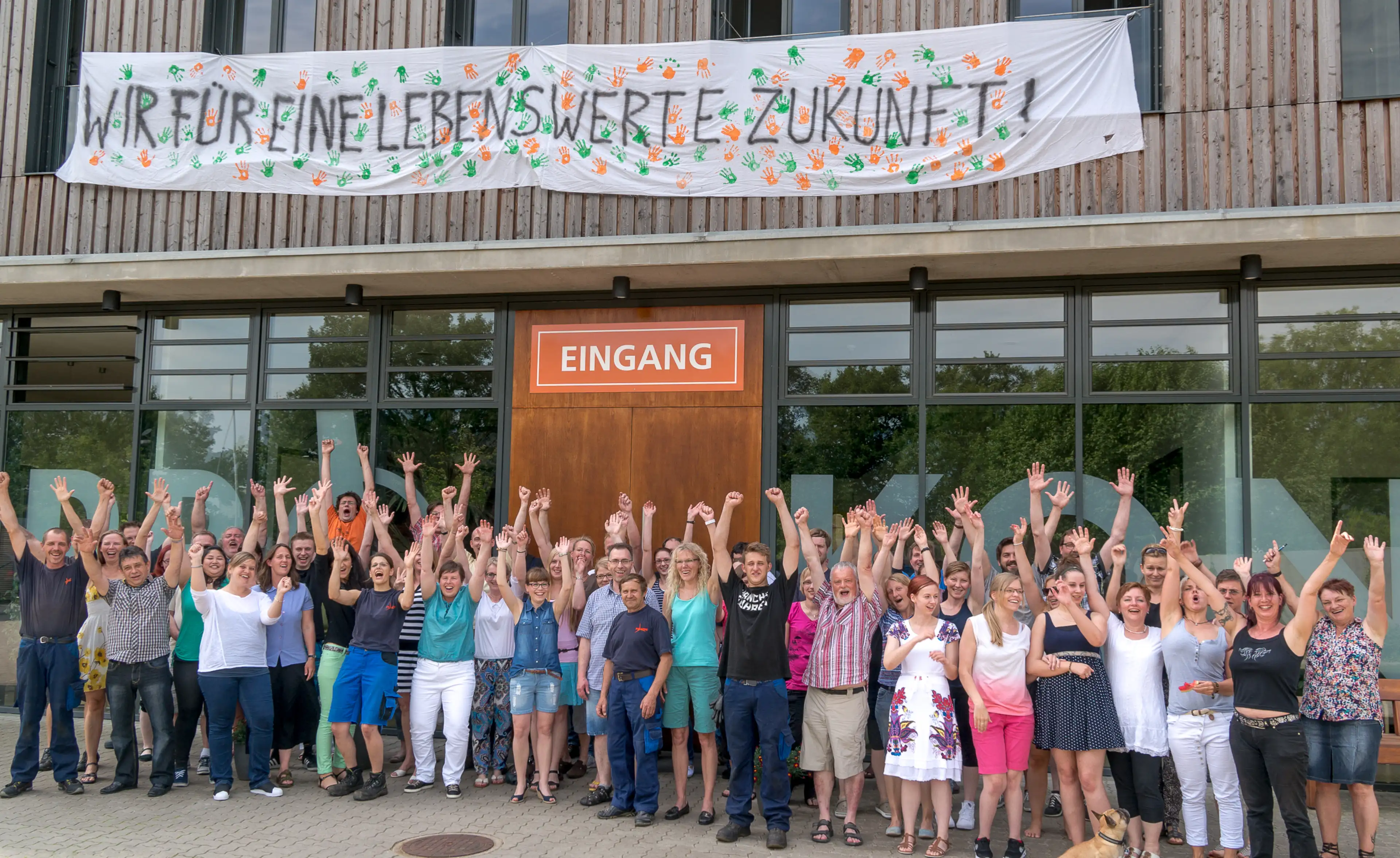 Jubel: Für eine lebenswerte Zukunft