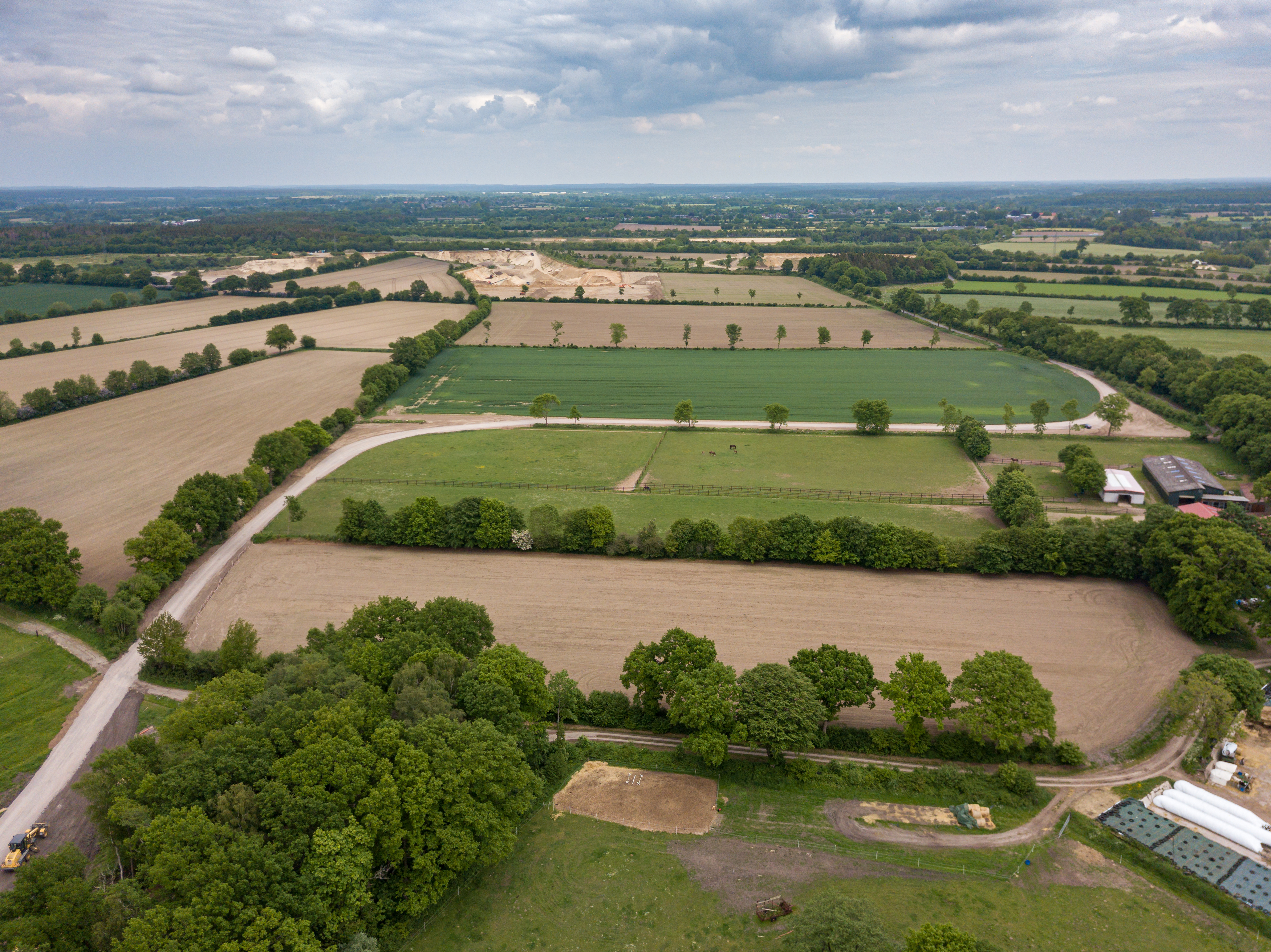 Freifläche vom Windpark Ottenbüttel