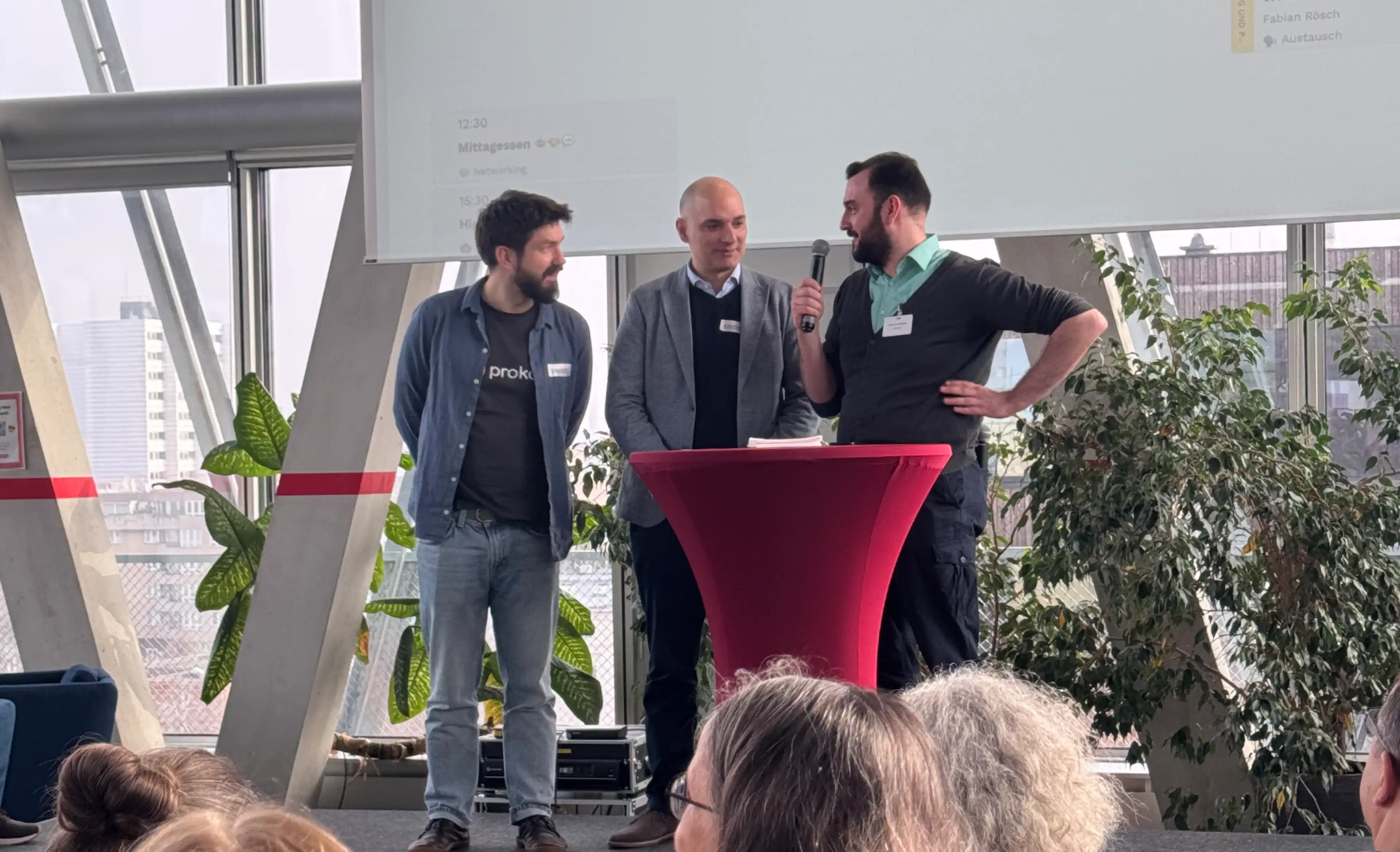 Vortrag: Christoph Teuchert und Yousef Farschtschi