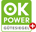 ok-power-plus certification label