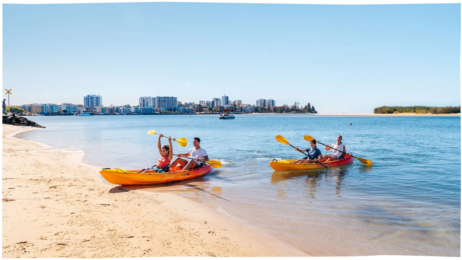 Bills Boat Hire at Golden Beach, Caloundra