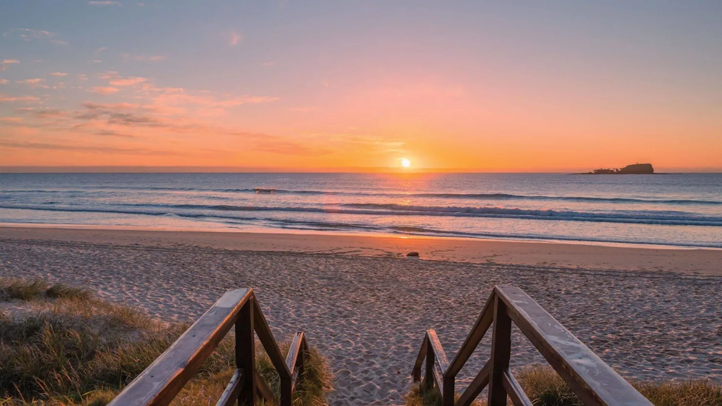 Sunrise at Mudjimba Beach