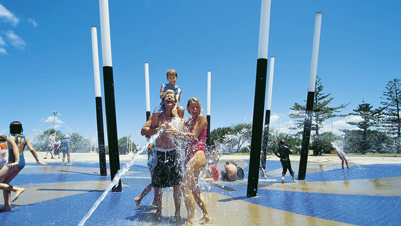 kings beach fountain