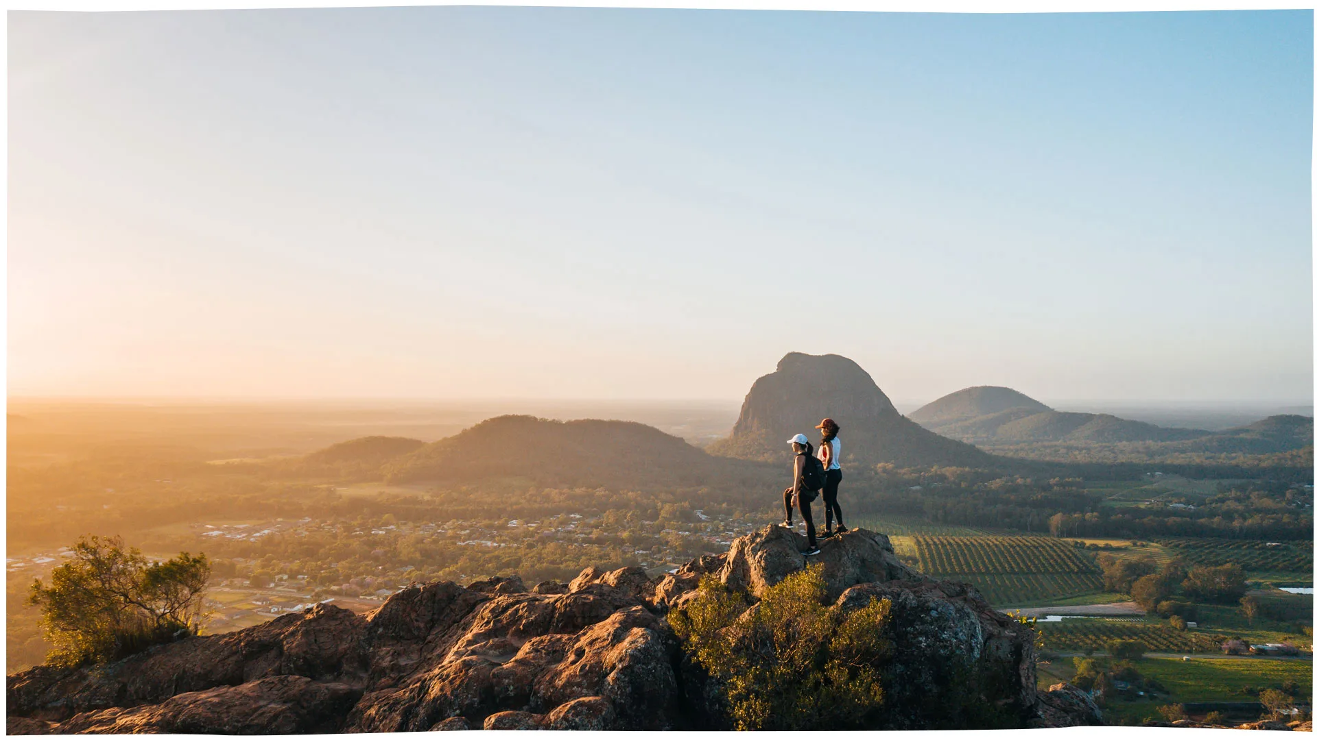 The Summit Of Mt Ngungun, Glass House Mountains