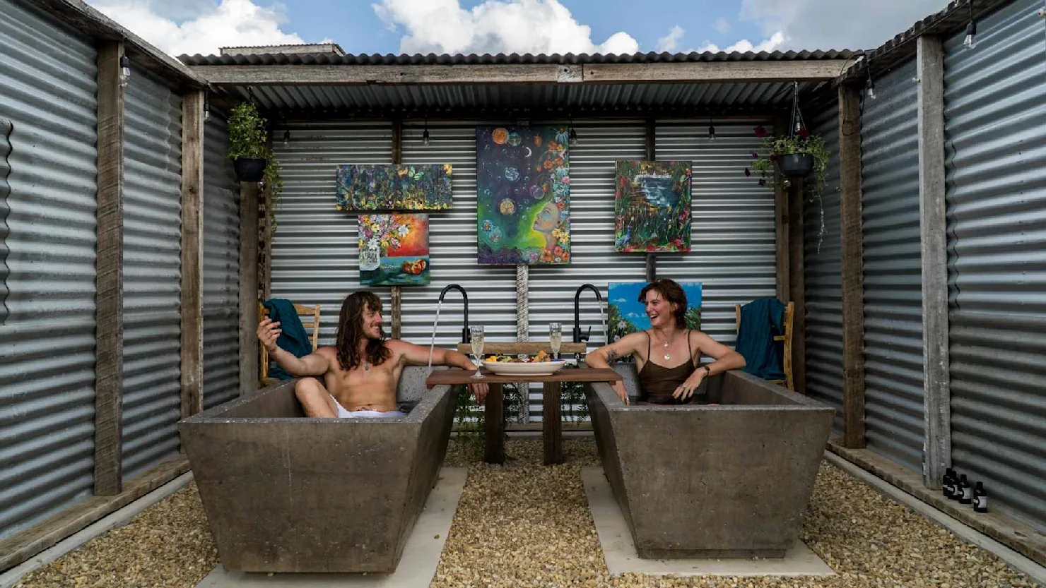Kin Kin Spring Bathhouses, Noosa Hinterland