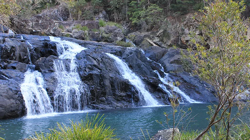 Falls at Boolumba Creek, near Kenilworth