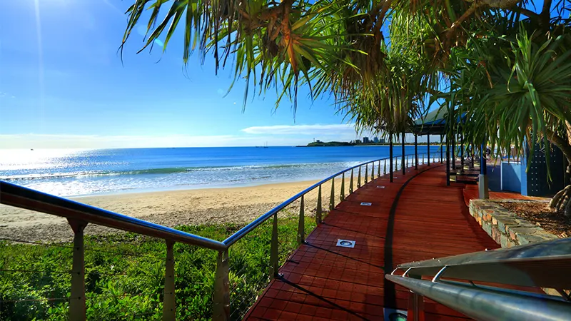 Mooloolaba beach