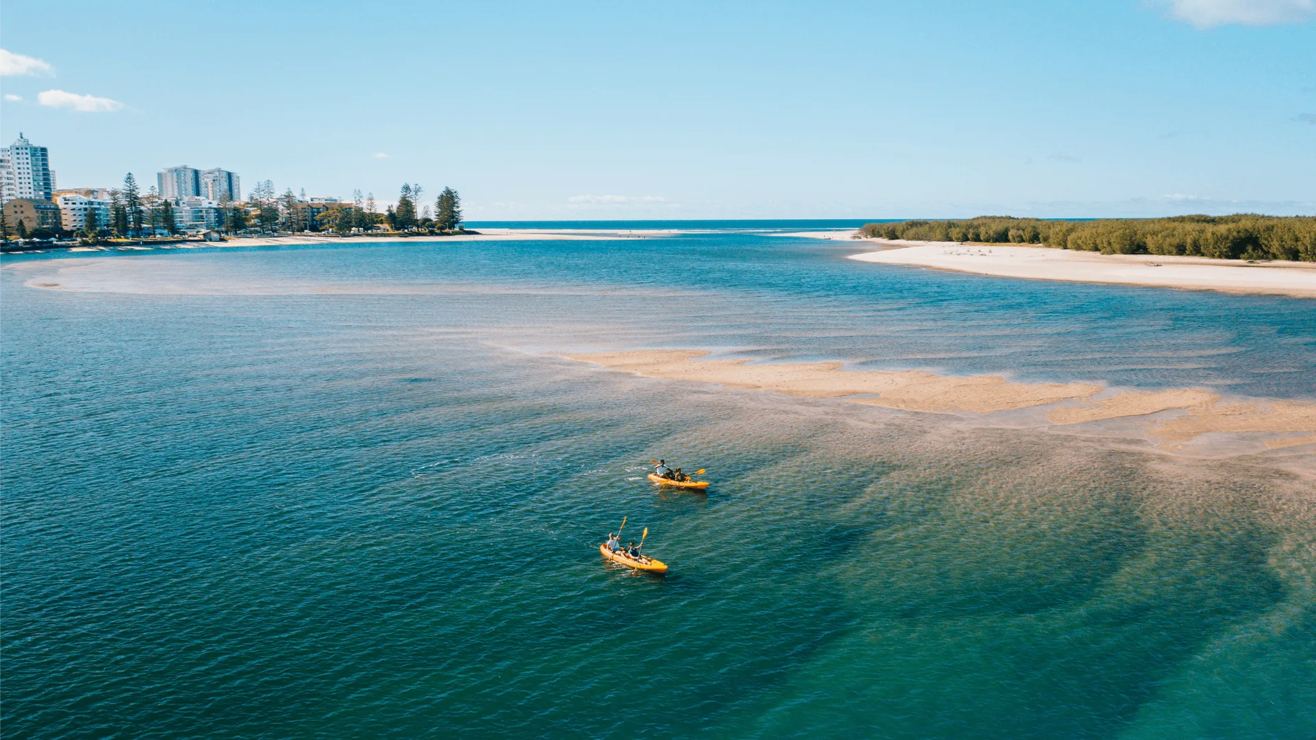 Kayaking, Pumicestone Passage