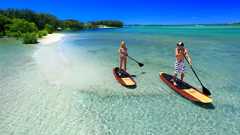 Stand Up Paddleboard on Pumicestone Passage