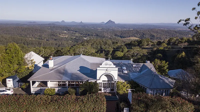 Tiffanys with views on the Glass House Mountains