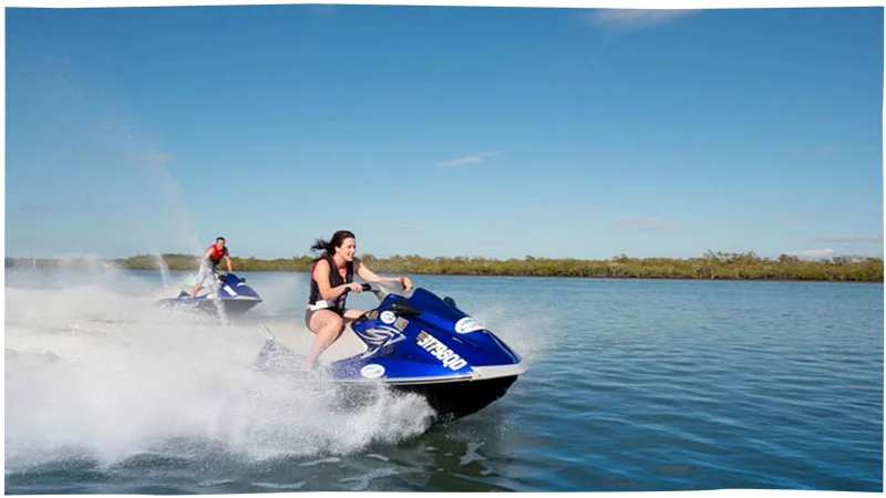 Jet Ski at Pumicestone Passage