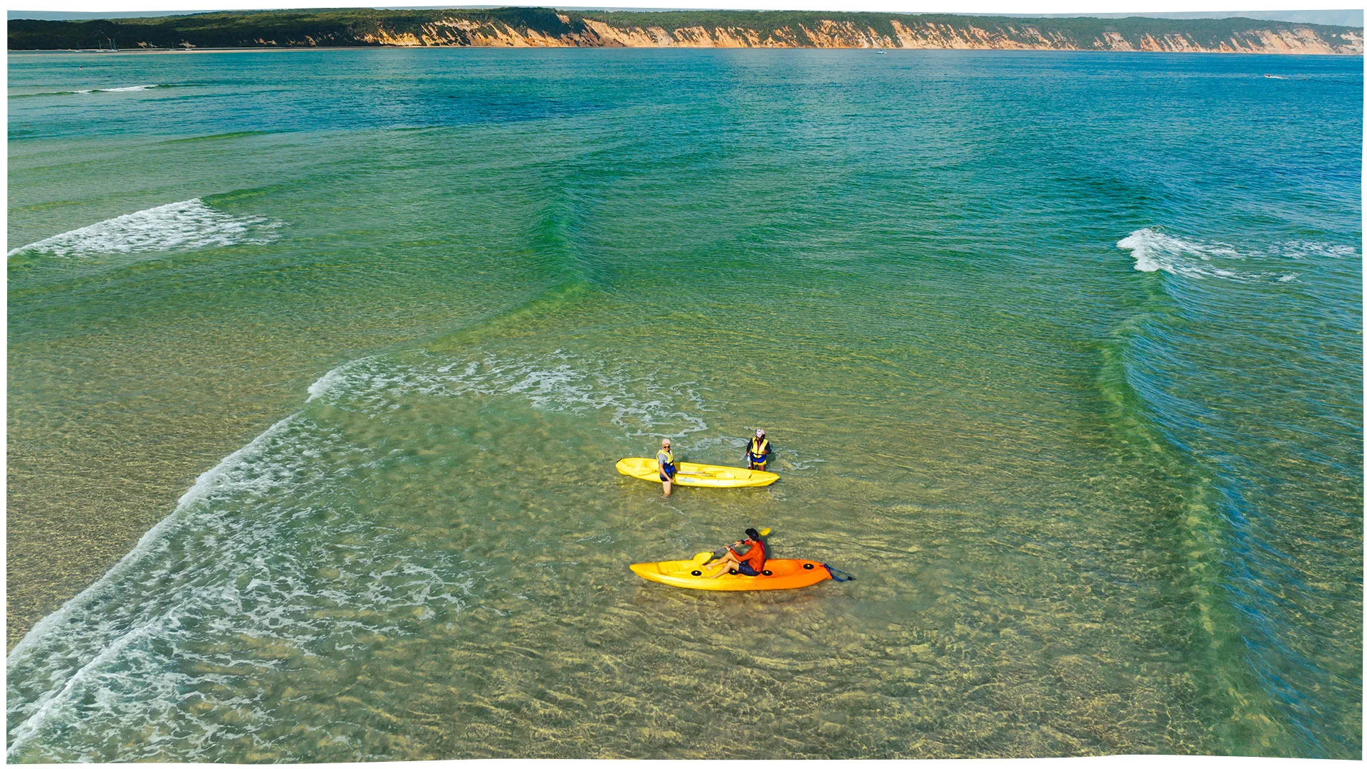 Double Island and Rainbow Beach