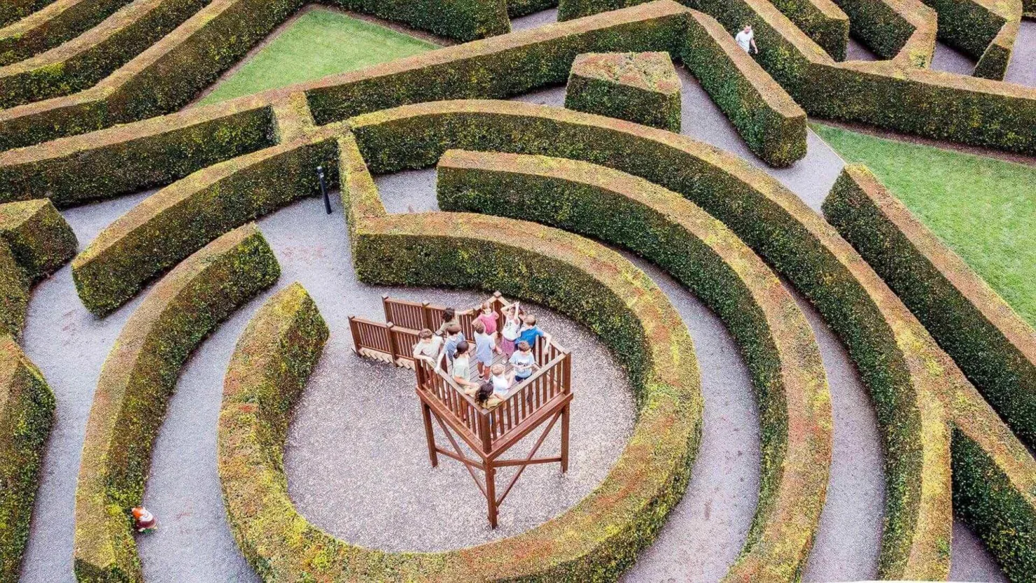 Explore the maze at Amaze World, Tanawha