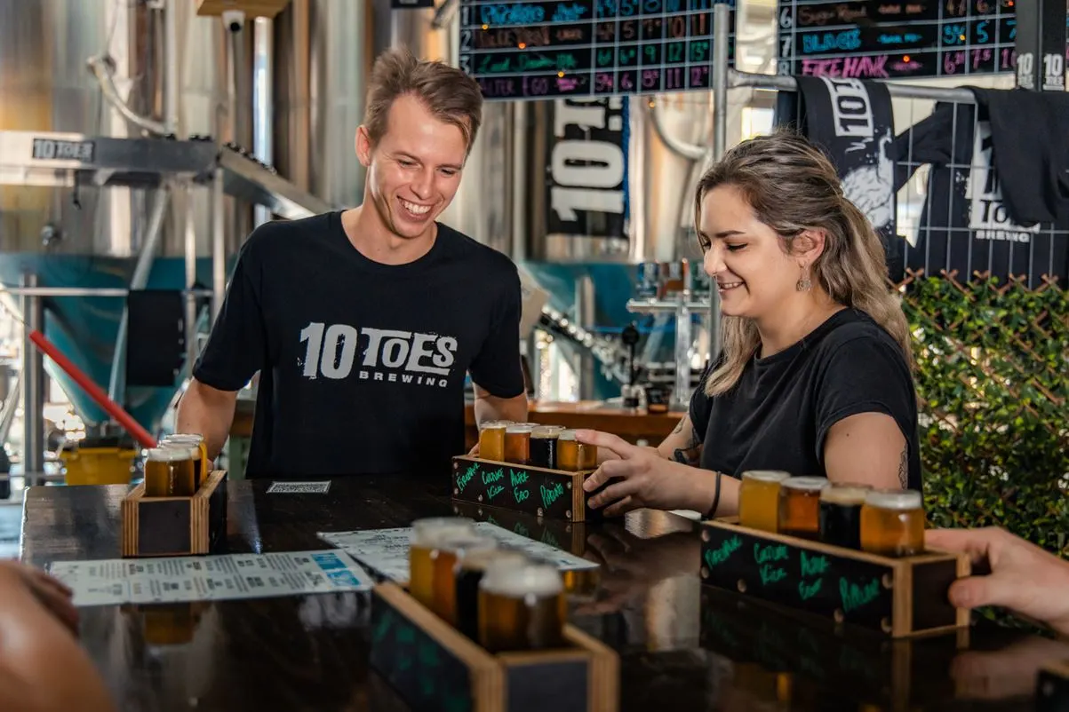 10 Toes Brewery, Alexandra Headland 