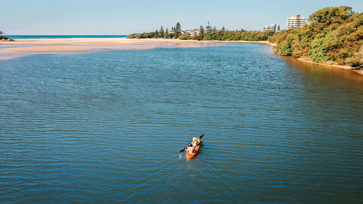 Kayak Currimundi lake