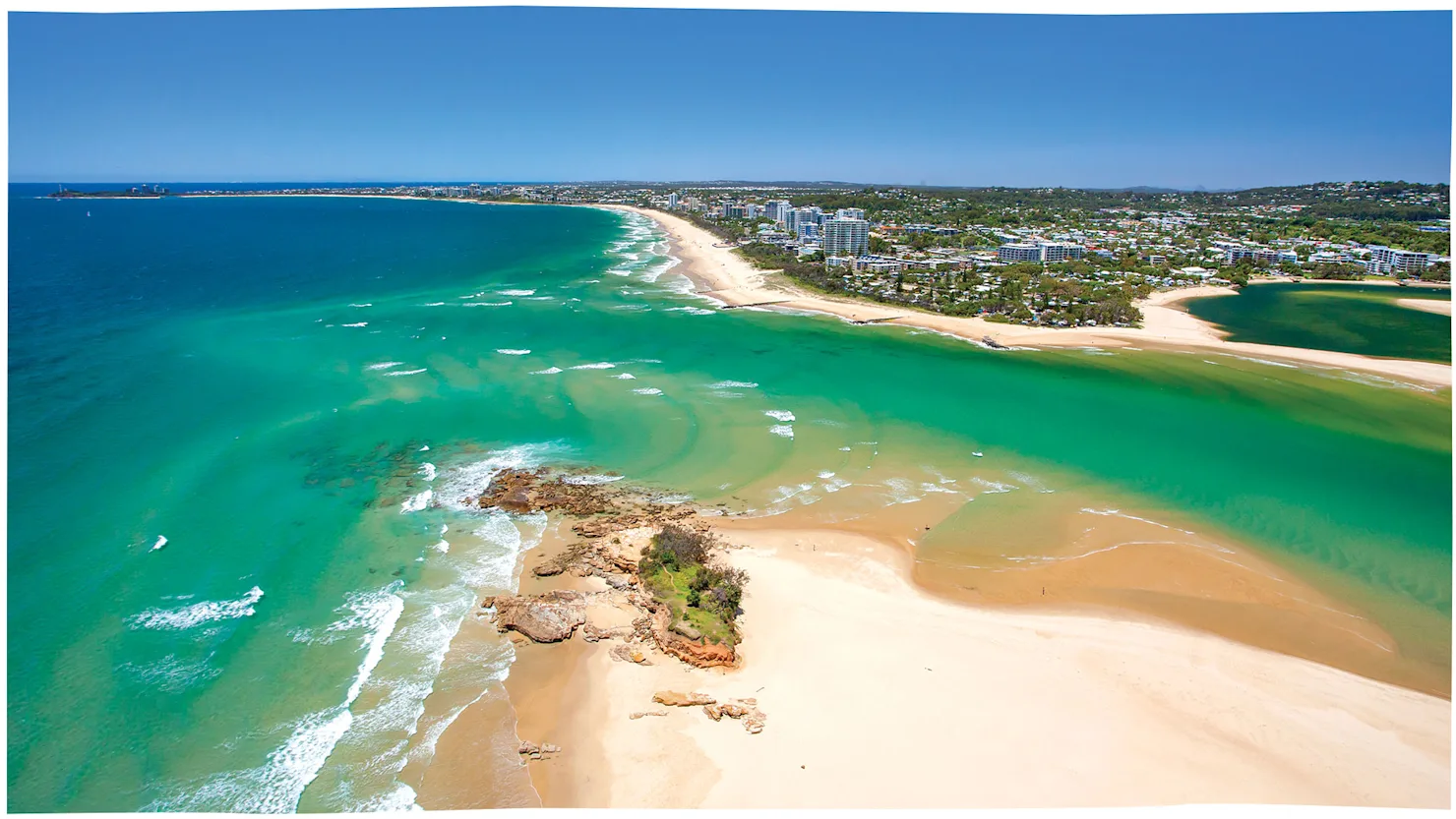 Maroochydore and Maroochy River mouth