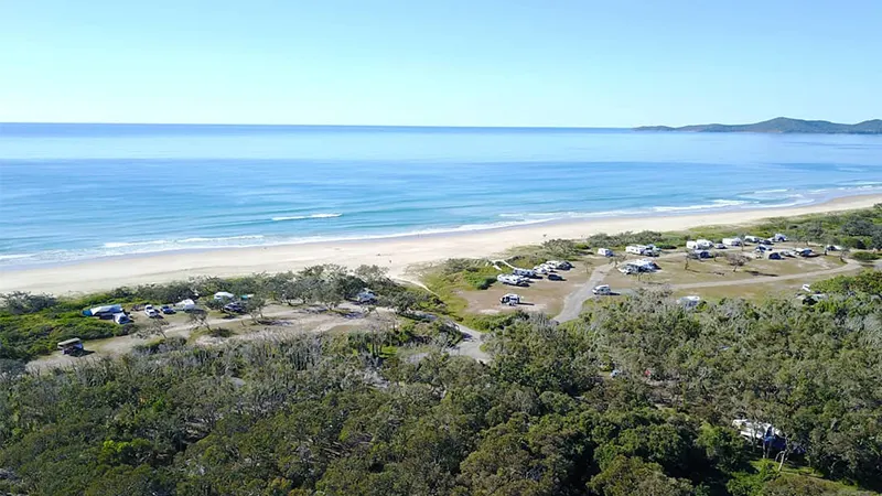 Noosa North Shore camping