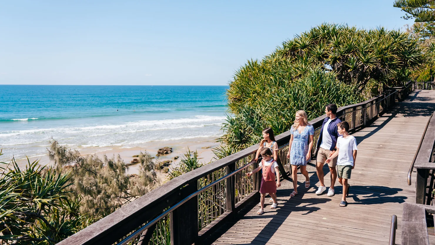 Family at Coolum