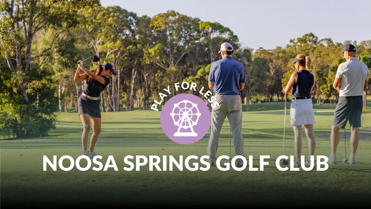 18 holes for $110 every Tuesday & Sunday