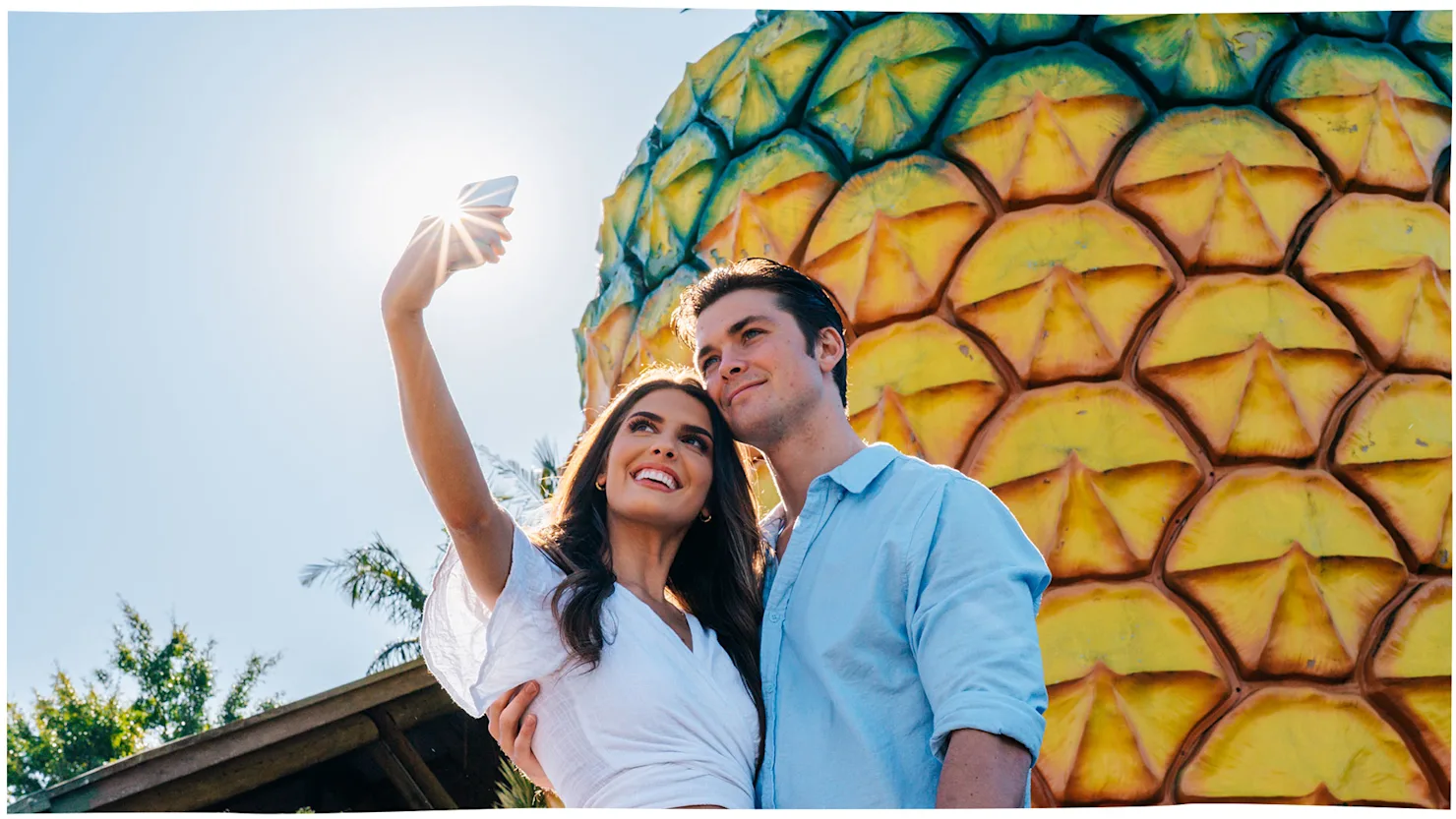 Selfie at The Big Pineapple, Woombye