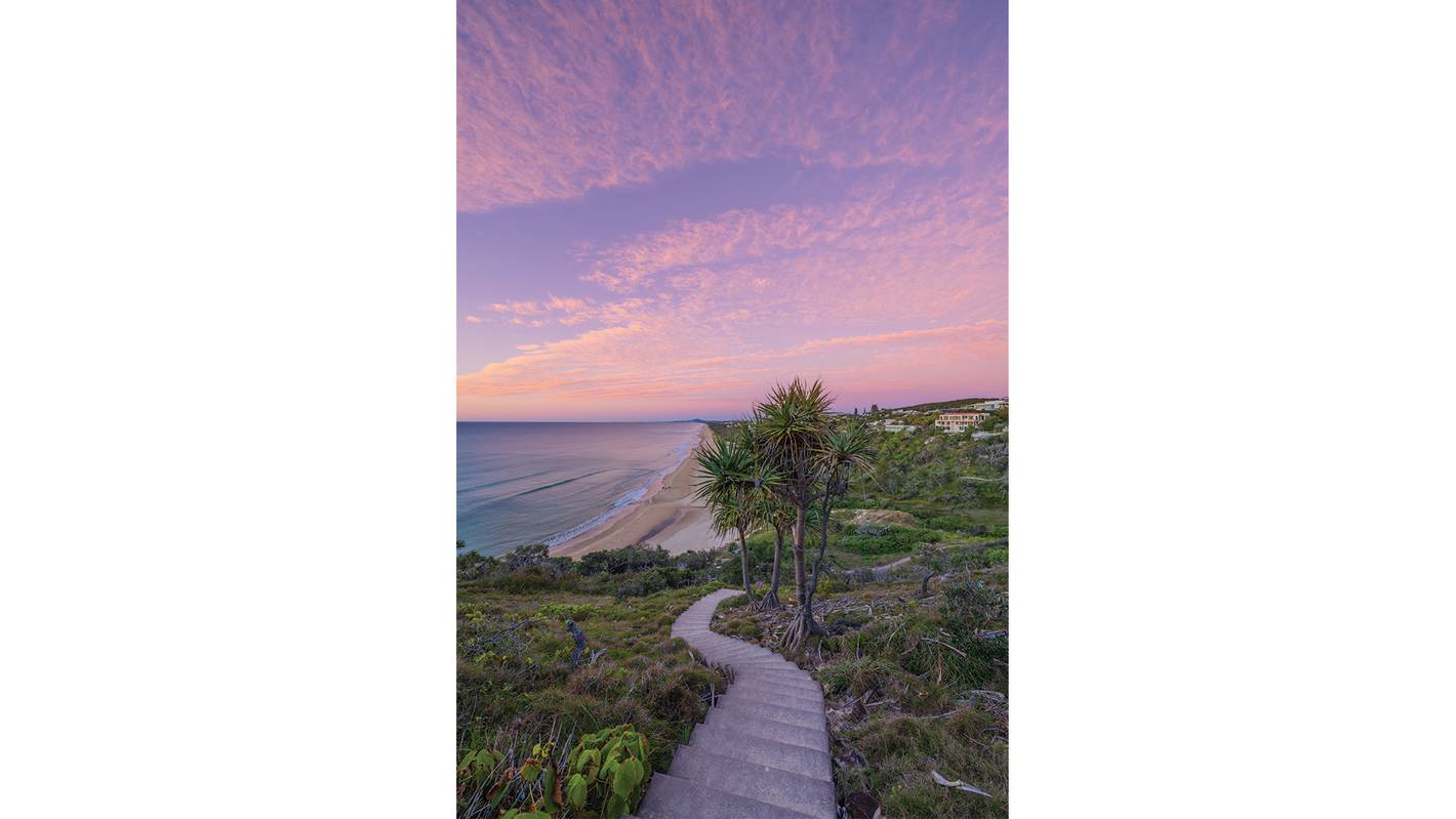 Pastel skies at Sunshine Beach – Sunshine Beach. Credit: @marissaknightphotography
