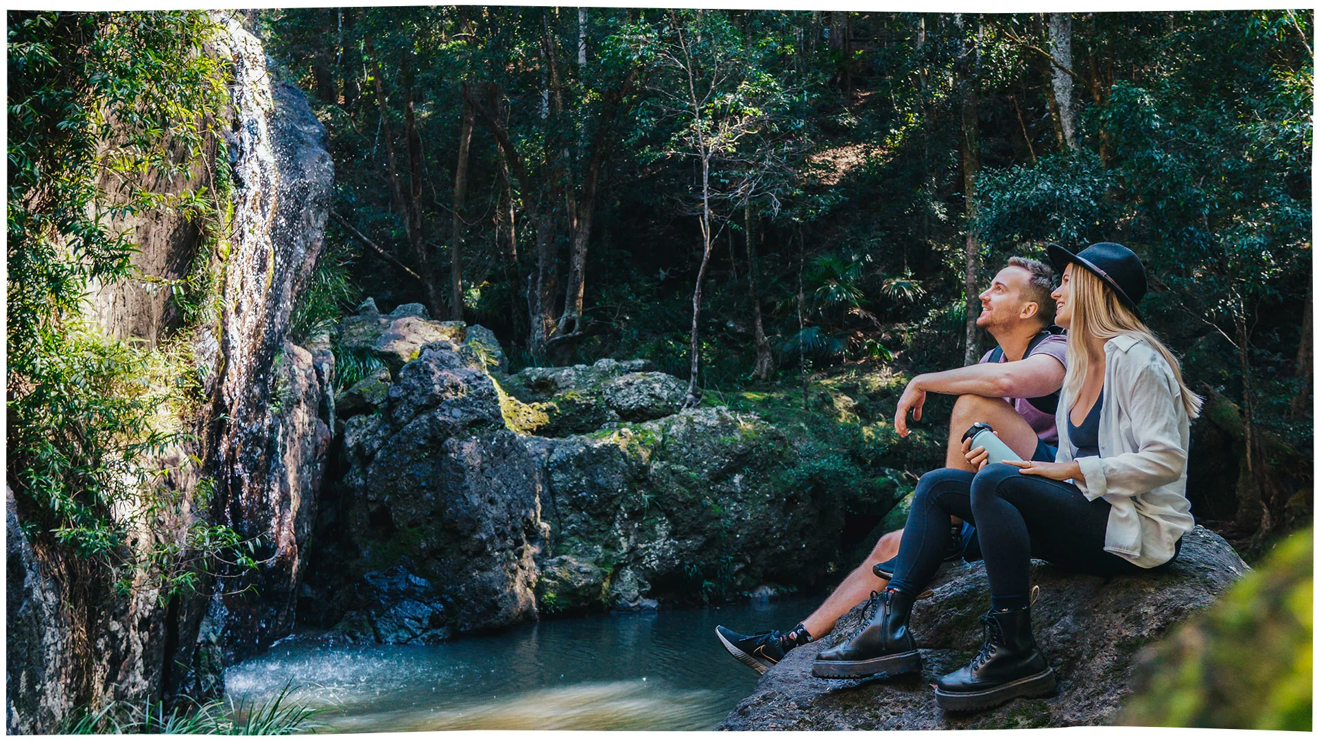 Robinson Falls in Cilento Park, Nambour