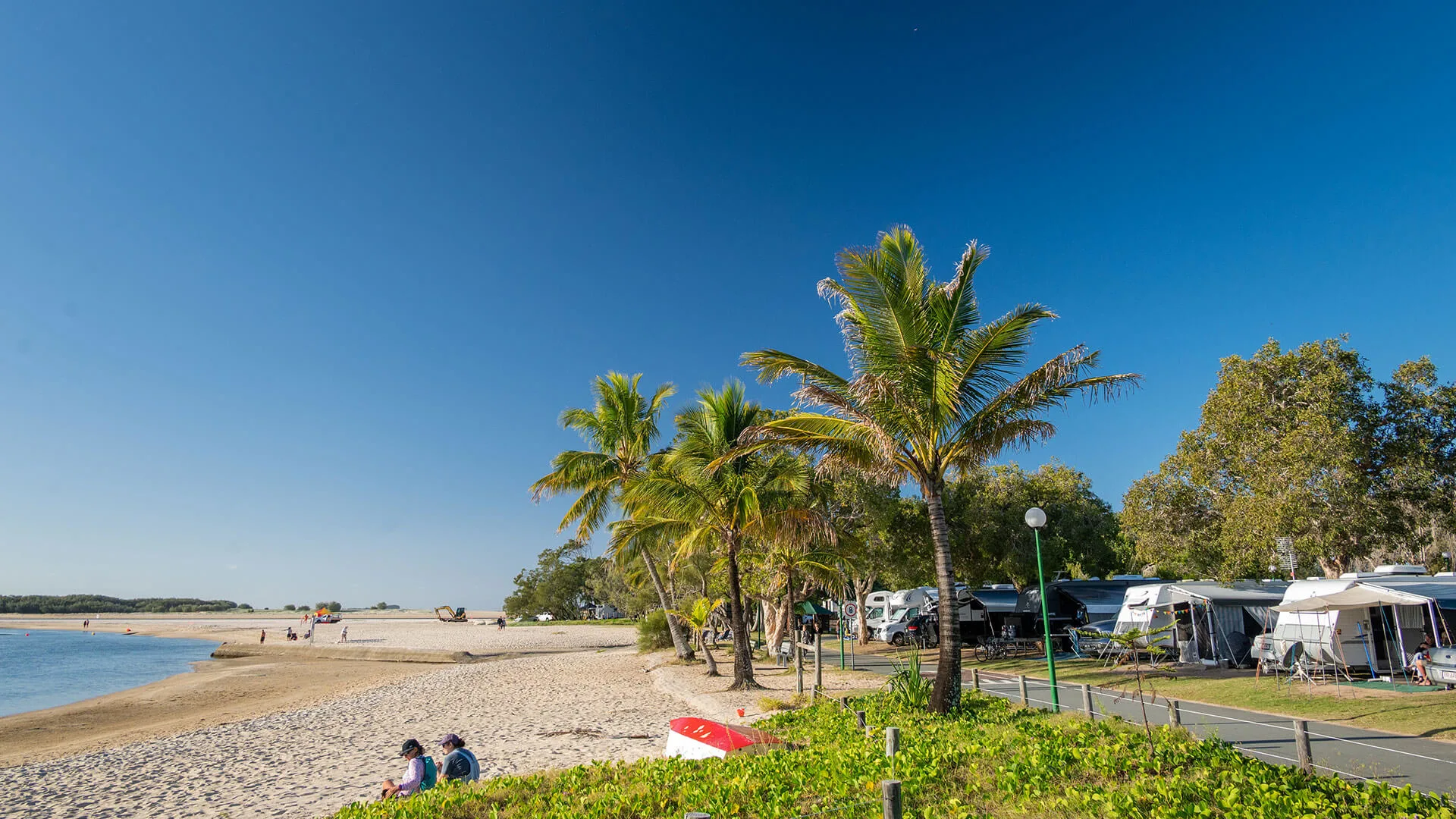 Heading beachside  