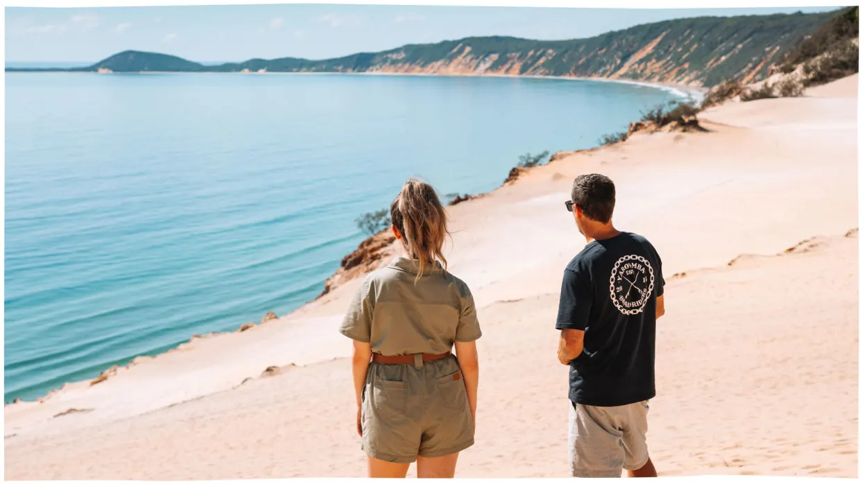 Camping at Rainbow Beach for people who don’t camp