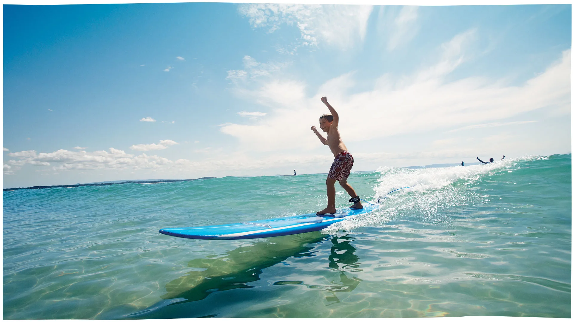 Surfing at Happy Valley, Bulcock Beach