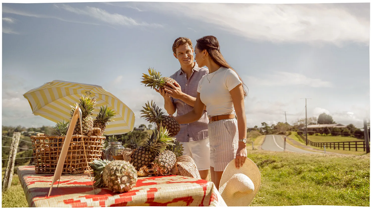 Pineapples honesty box 