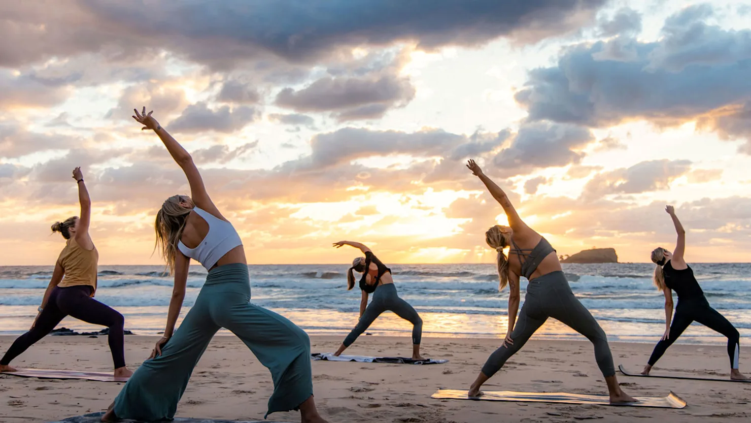 Sunrise yoga