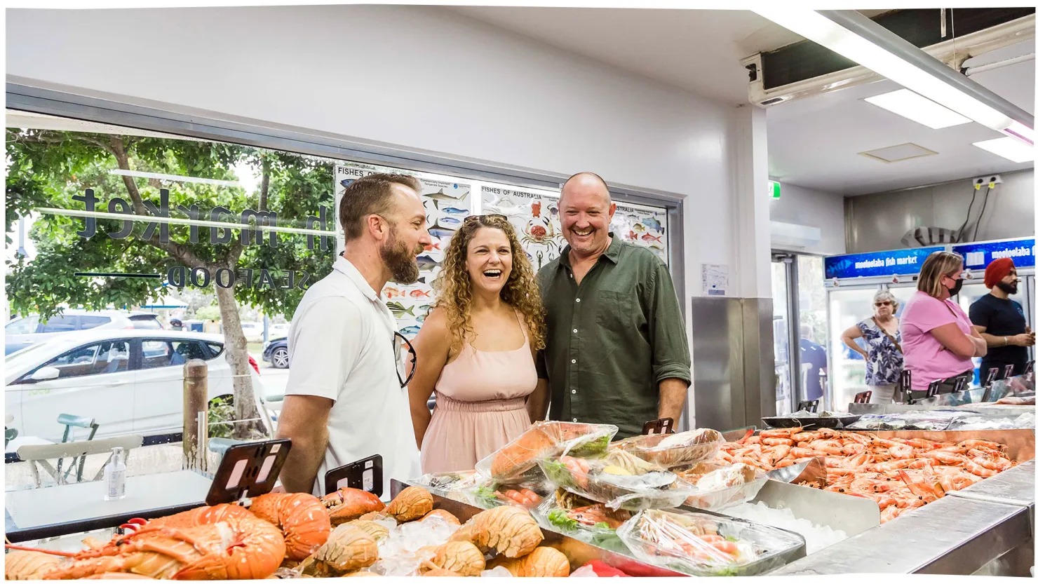 Grab a kilo of fresh Mooloolaba Prawns for your next picnic.